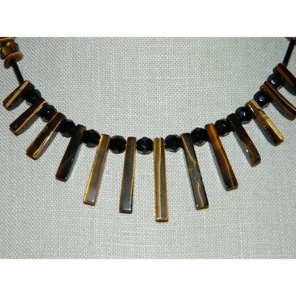 Tiger's Eye Necklace - Picture 2 of 4